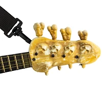 Lighted Rockin' Skeleton Guitar with Sound Halloween Decoration - 22.75"