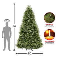 10ft. Unlit Dunhill® Fir Full Artificial Christmas Tree
