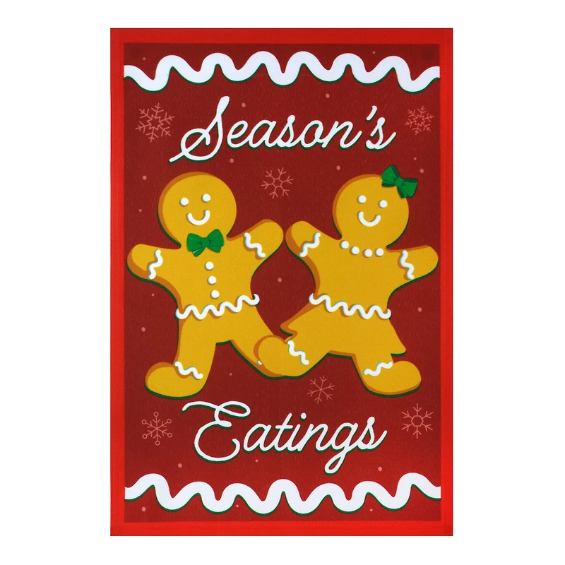 Gingerbread Cookies Garden Flag by Ashland®