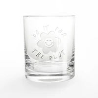 11oz. Do It for the Plot Whiskey Glass