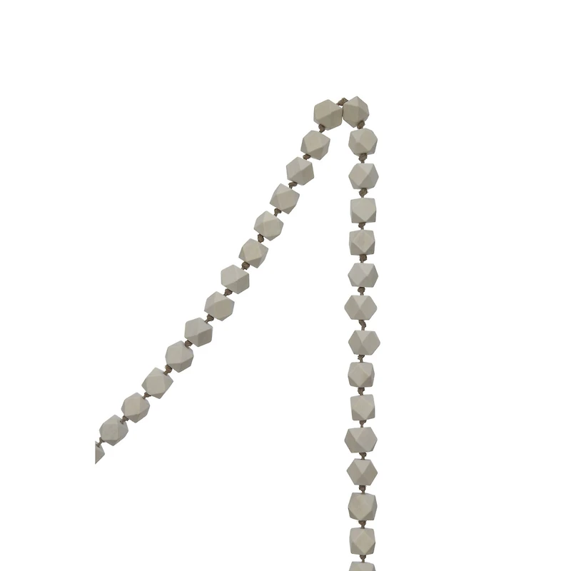 Hello Honey® 6ft. Wood Bead Garland