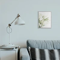 Stupell Industries White & Green Bright Natural Flower Photograph with Frame Wall Accent