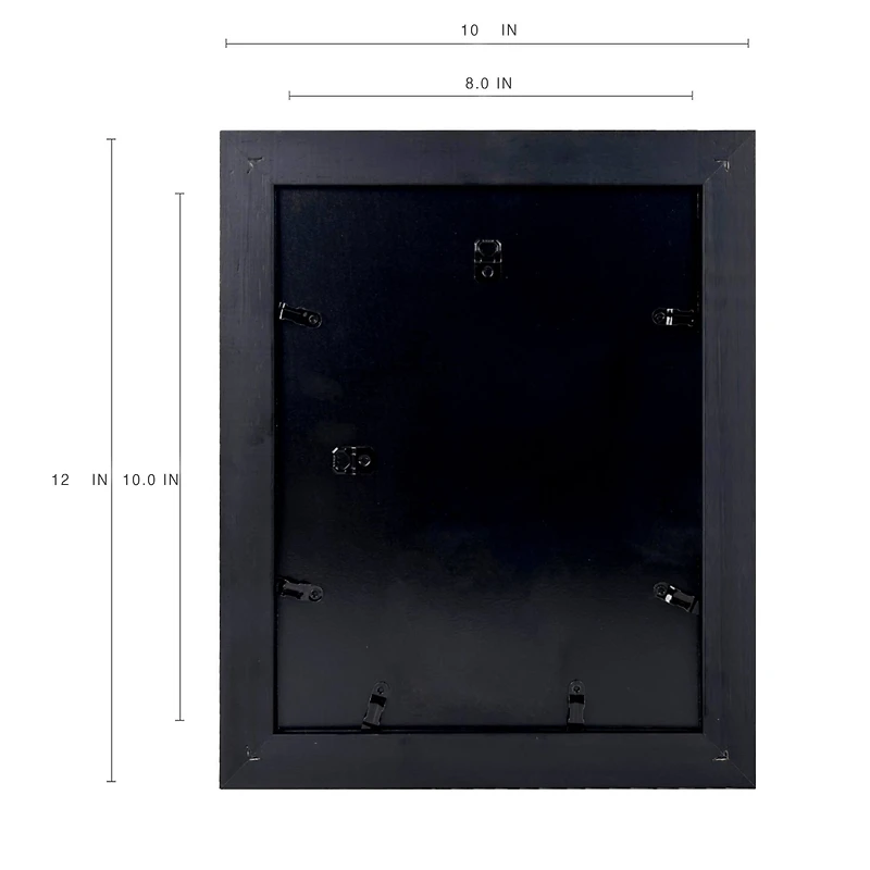 Home 8" x 10" Black Ridge Wood Frame by Studio Décor®