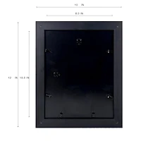 Home 8" x 10" Black Ridge Wood Frame by Studio Décor®