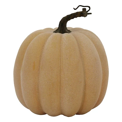 8" Coral Speckled Decorative Pumpkin by Ashland®