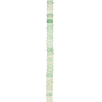 Light Green Dyed Aventurine Rondelle Beads, 4mm by Bead Landing™