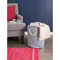DII® Round Chevron Paper Bin