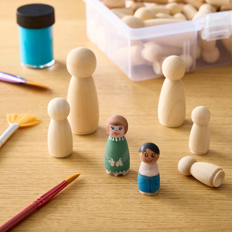 Mixed Peg People, 50ct. by Creatology™