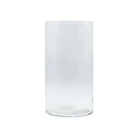 11" Clear Cylinder Glass Vase by Ashland®