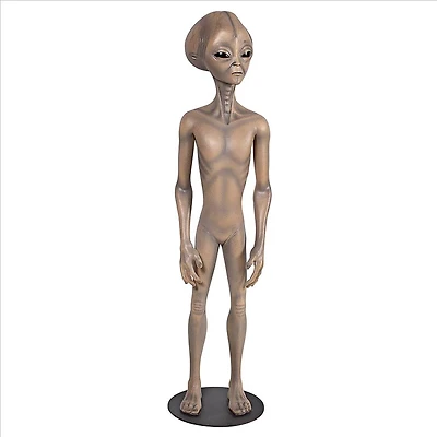 Design Toscano Area 51 Extraterrestrial Outer Space Alien Statue