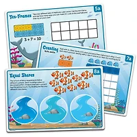 Learning Resources Mathlink Cubes Kindergarten Math Activity Set: Sea Adventures!