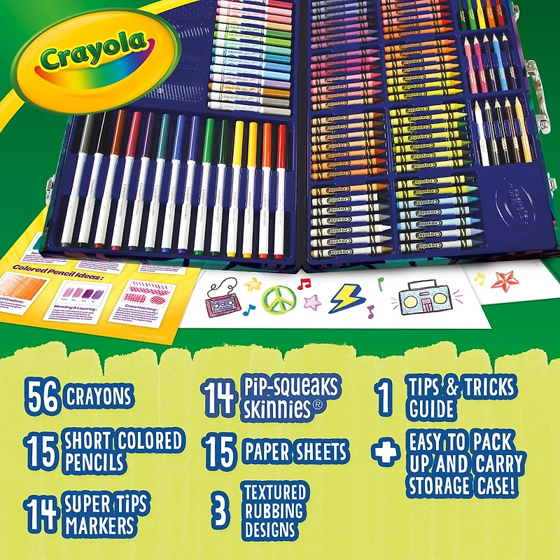 Crayola® 115-Piece Imagination Art Case