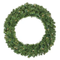 3ft. Pre-Lit Canadian Pine Artificial Christmas Wreath
