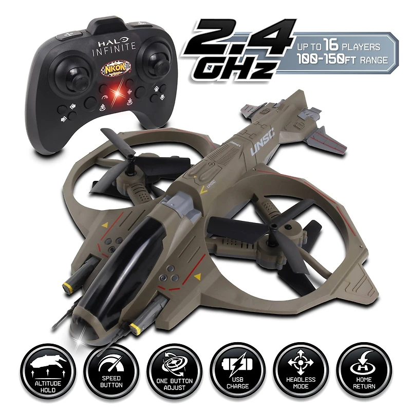 NKOK HALO Infinite R/C AV-49 Wasp Aircraft VTOL with Altitude Hold