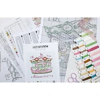 Letistitch Baby Carousel Counted Cross Stitch Kit
