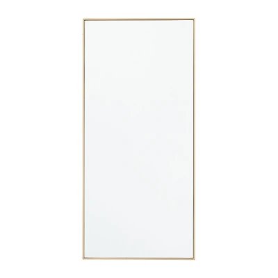Gold Contemporary Wall Mirror