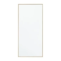 Gold Contemporary Wall Mirror