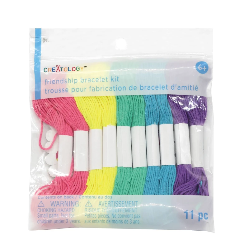Neon Friendship Bracelet Kit by Creatology™