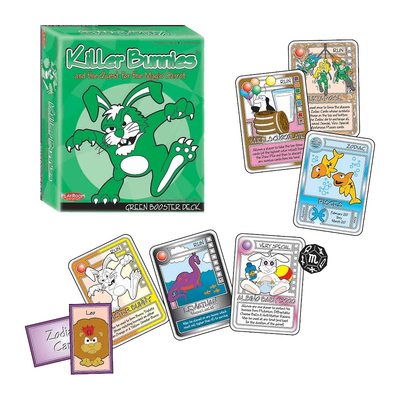 Killer Bunnies® and the Quest for the Magic Carrot: Green Booster Deck