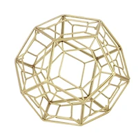 Bronze & Gold Metal Modern Orb Set