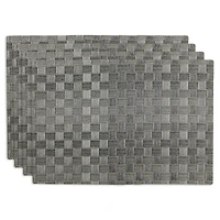 DII® Reversible Basket Weave Woven Placemats