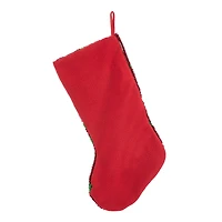 Glitzhome® 20" Joy Hooked Stocking