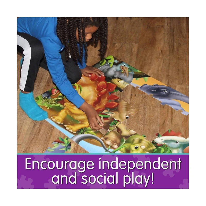 Jumbo Floor Puzzle - Dinosaurs: 50 Pcs