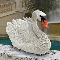 Design Toscano White Swan Statue