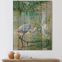 Designart - Heron Birds I