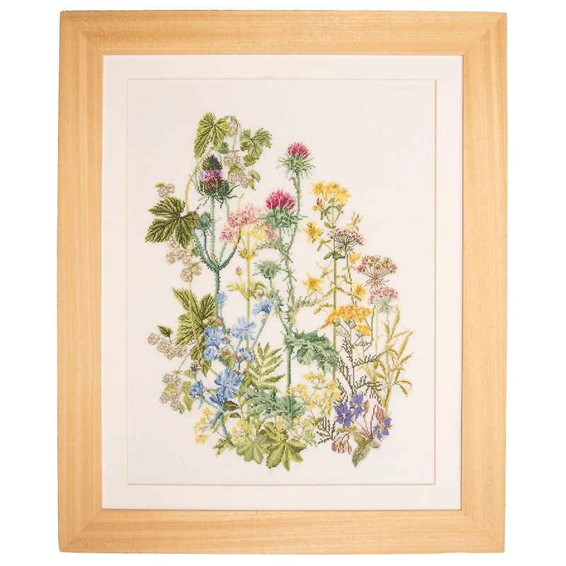 Wild Herbs Counted Cross Stitch Kit by Thea Gouverneur Since 1959®