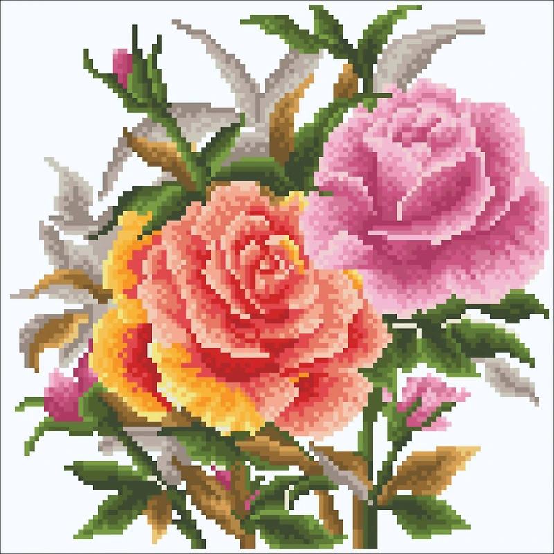 Diamond Dotz® Timeless Roses Diamond Painting Kit