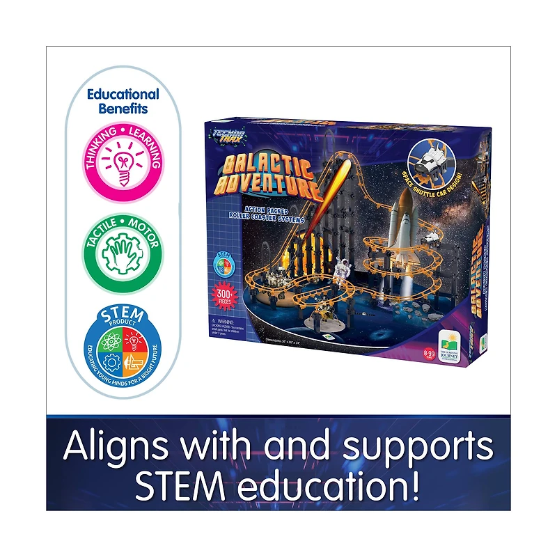 Techno Trax - Galactic Adventure: 300+ Pcs