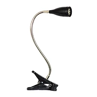 Simple Designs Flexible Gooseneck LED Clip Light Desk Lamp