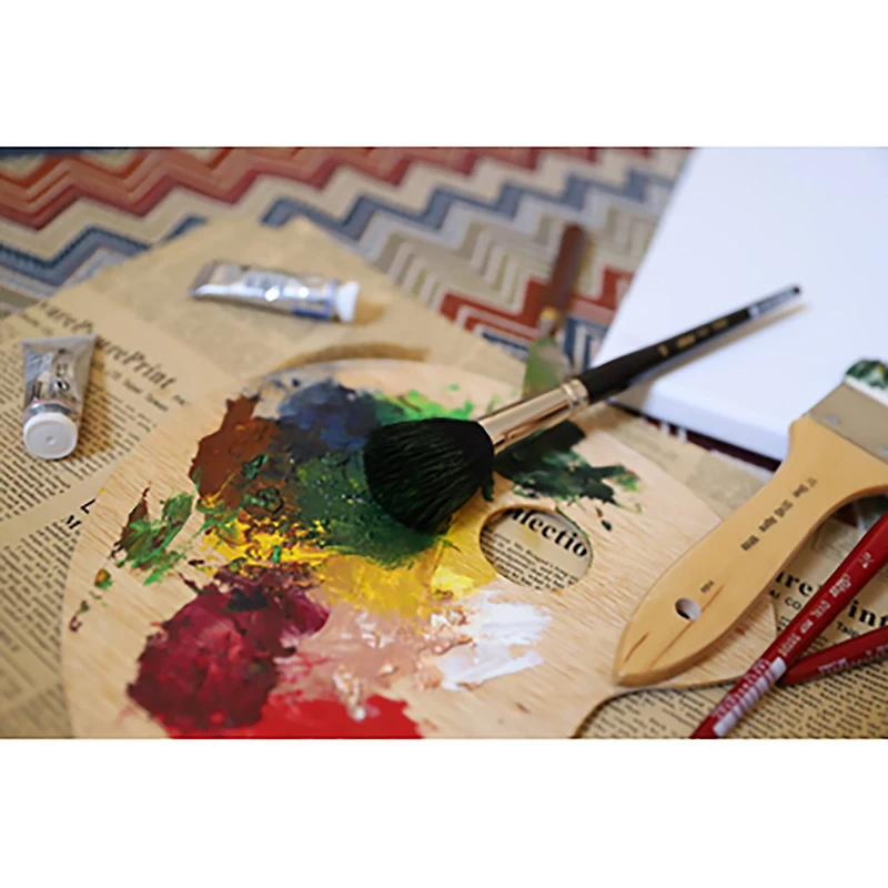 Silver Brush Limited Silver Mop™ 5 Piece Round Black Brush Set