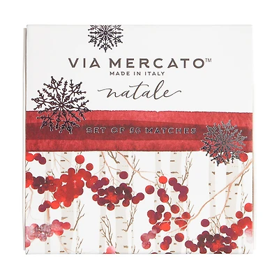 European Soaps Winter Berry Natale Match Box Set, 50ct.