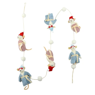 6ft. Relaxing Mice Garland by Ashland®