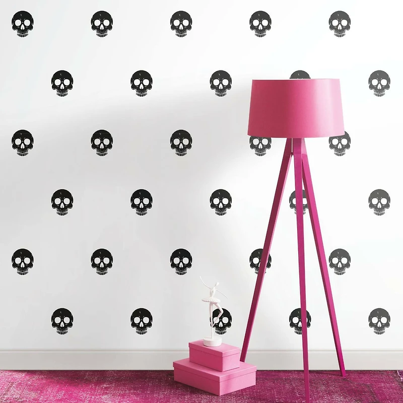 RoomMates Disney® Cruella Glamour Skulls Peel & Stick Wallpaper