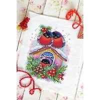 Mp Studia Winter House Cross Stitch Kit