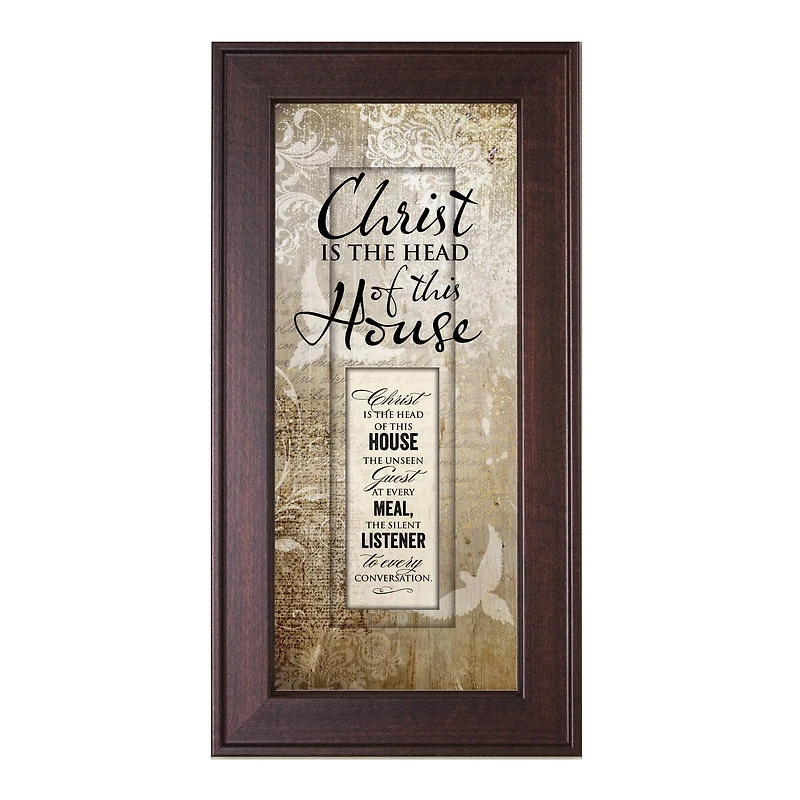 Christ Is The Head of this House Framed Wall Art