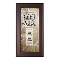 Christ Is The Head of this House Framed Wall Art