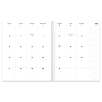 TF Publishing 2025-2026 Charming Flowers Large Monthly Planner