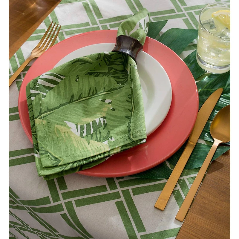 DII® Banana Leaf Print Napkin, 6ct.