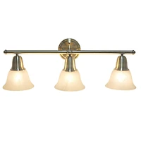 Lalia Home Essentix 3 Light Alabaster Shade Vanity
