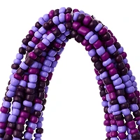 12 Pack: Purple Mix Glass Seed Beads, 6/0 by Bead Landing™