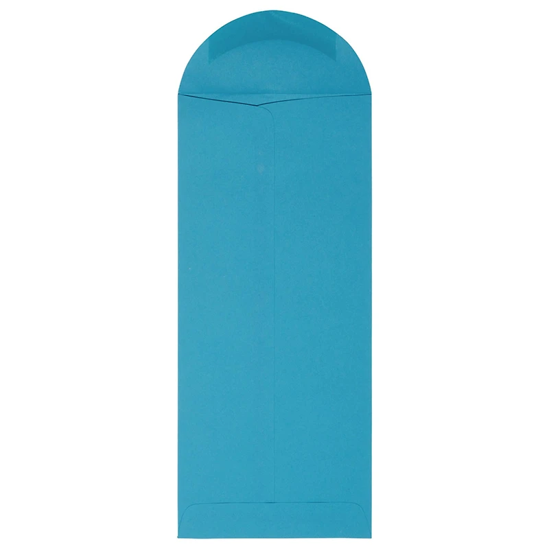 JAM Paper #14 Blue Recycled Policy Business Envelopes, 25ct.