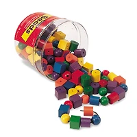 Learning Resources® Wooden Beads in a Bucket