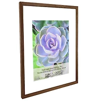 16" x 20"  Walnut Float Frame by Studio Décor®