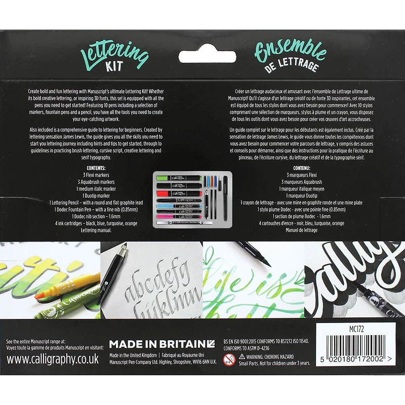 Manuscript Callicreative Lettering Set