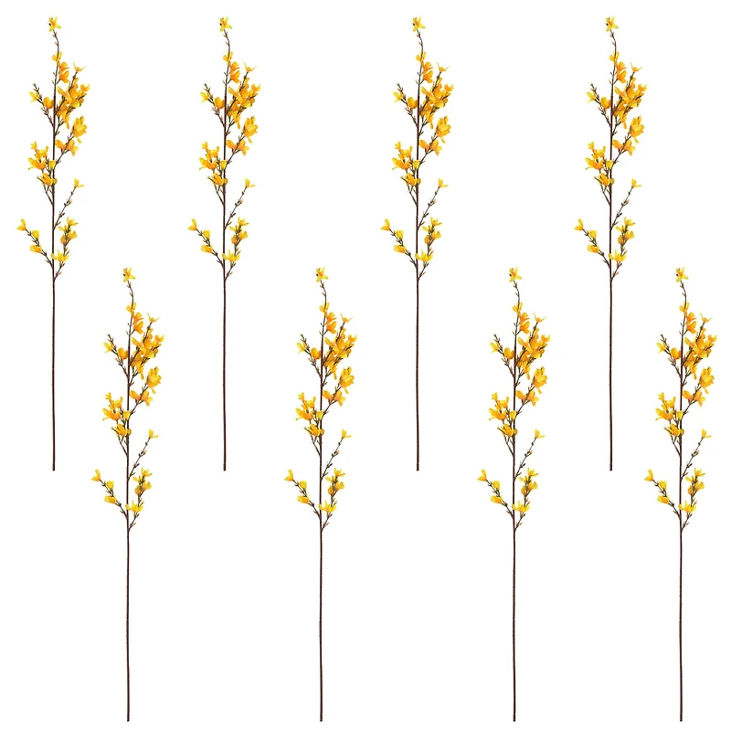 12 Pack: Yellow Forsythia Branch Spray by Ashland®