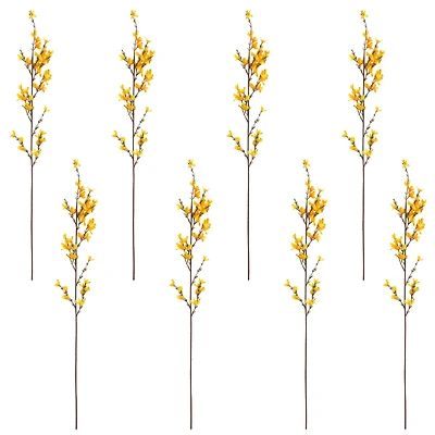 12 Pack: Yellow Forsythia Branch Spray by Ashland®